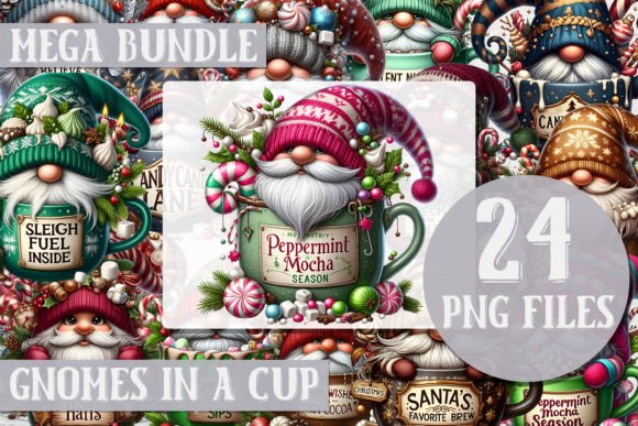 A Crafter's Review of the Christmas Gnomes Bundle Graphics