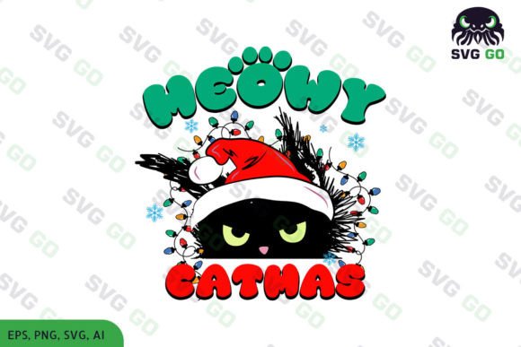 A Designer’s Review of the Meowy Catmas Christmas SVG