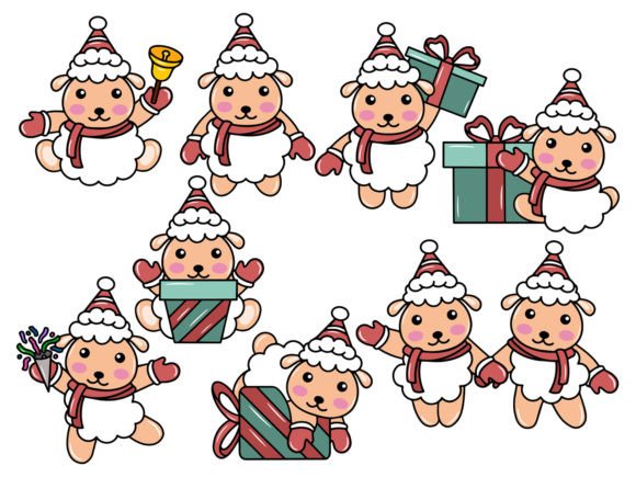 A Practical Review of the Sheep Cartoon Christmas Illustration