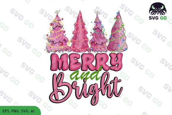 Bringing Pink Holiday Cheer to Crafts and Graphics