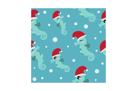 Evaluating a Tropical Seahorse Pattern for Client Holiday Crafts