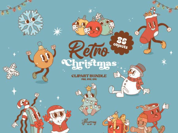 From Rubber Hose to Blog Graphics: A Retro Christmas Review