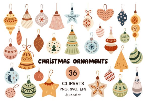 Retro Christmas Ornaments: A Designer's Review for Embroidery
