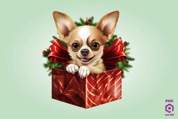 Reviewing Christmas Chihuahua Dog Gift Box 2 Graphics